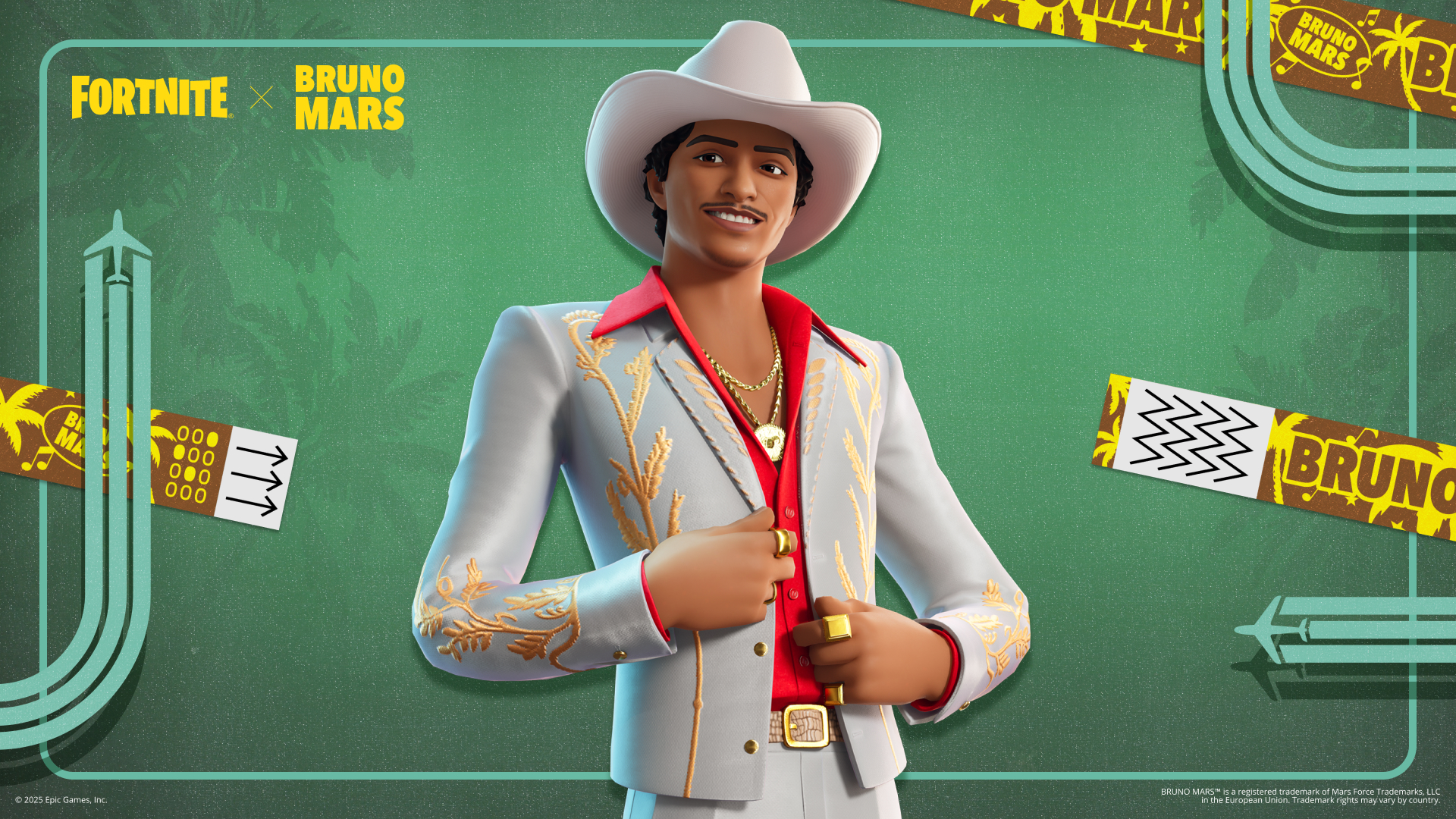 Bruno Mars en Fortnite