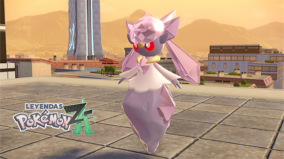 Diancie en Leyendas Pokémon Z-A