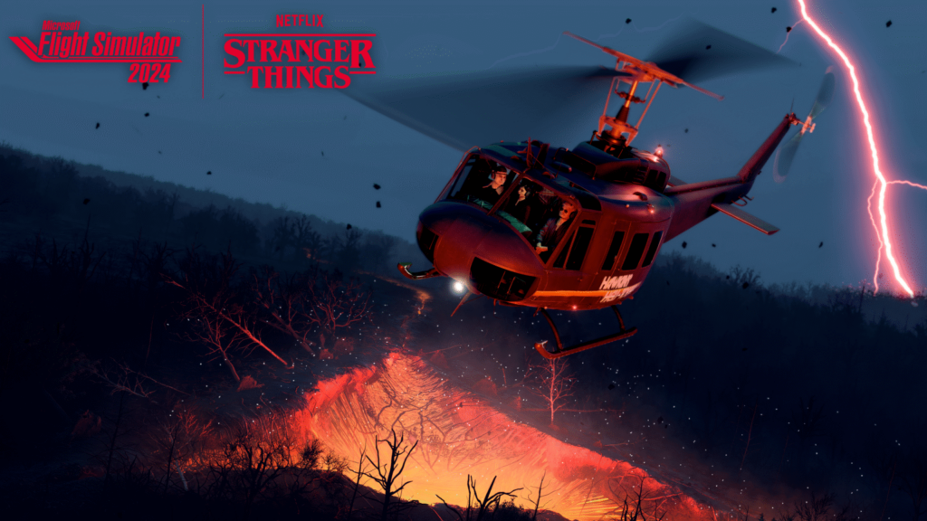 Stranger Things Flight Simulator 2024 