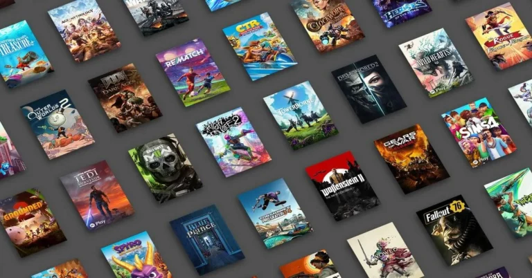 Muestras de portadas de diversos videojuegos disponibles en Xbox Game Pass.